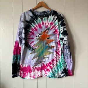 Grateful Dead Upcycled Tie-Dye Tee